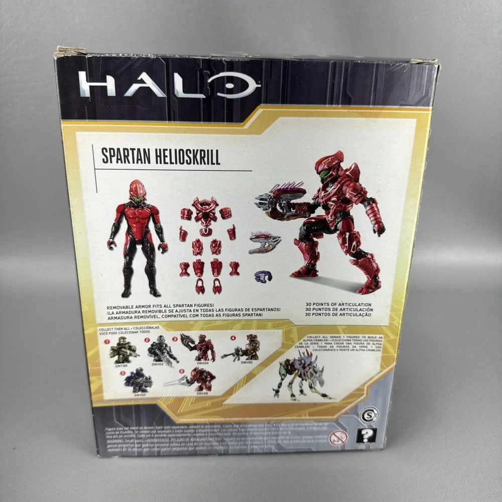 Halo Spartan Helliokrill Action‎ Figure Alpha Crawler Build A Figure 2016 NEW